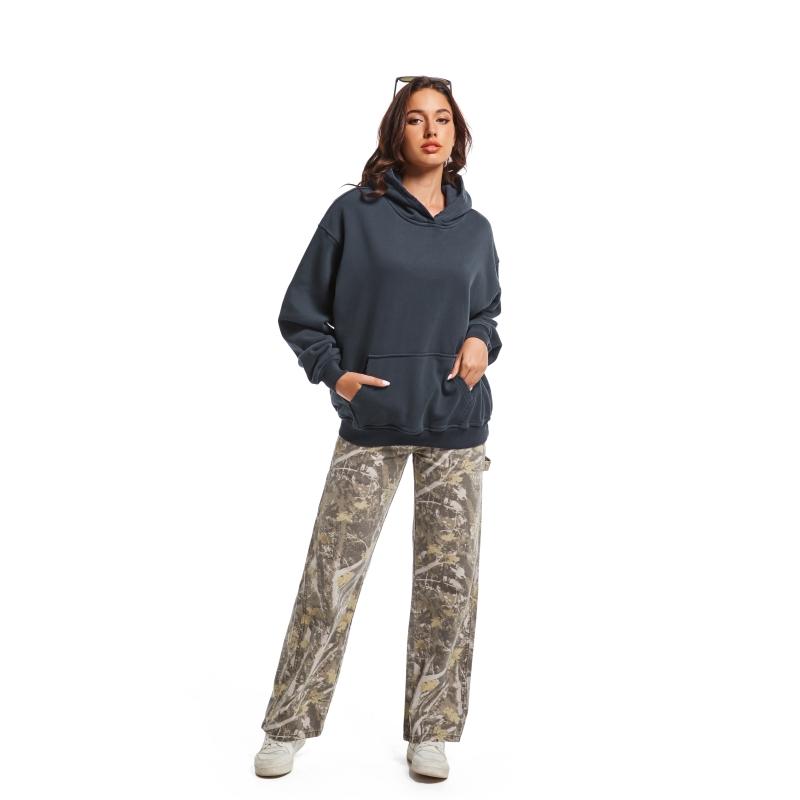 Unisex Hoodies – Soft, Warm Long Sleeve Pullover Sweatshirts, Loose Fit Minimalist Tops for Sports & Casual Wear