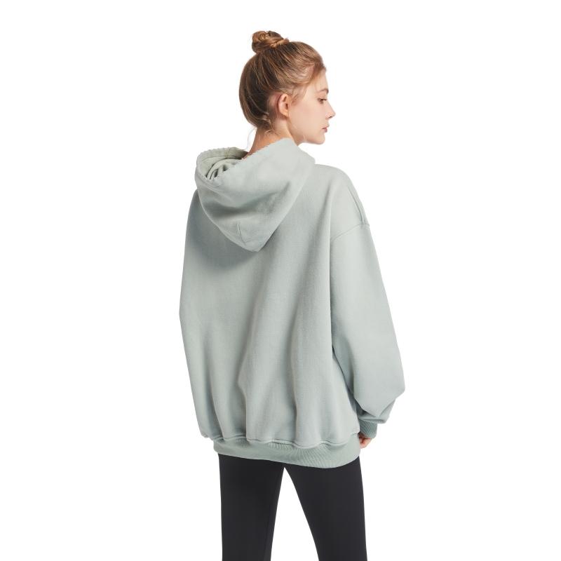 Women’s Light Green Hoodie – Unisex Long Sleeve Pullover Sweatshirt with Pocket, Casual Everyday Wear