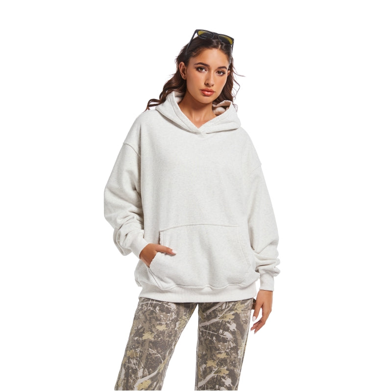 Women’s Light Green Hoodie – Unisex Long Sleeve Pullover Sweatshirt with Pocket, Casual Everyday Wear