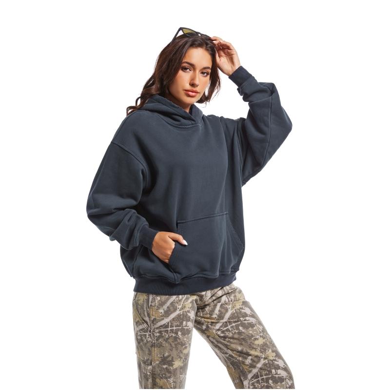 Unisex Hoodies – Soft, Warm Long Sleeve Pullover Sweatshirts, Loose Fit Minimalist Tops for Sports & Casual Wear