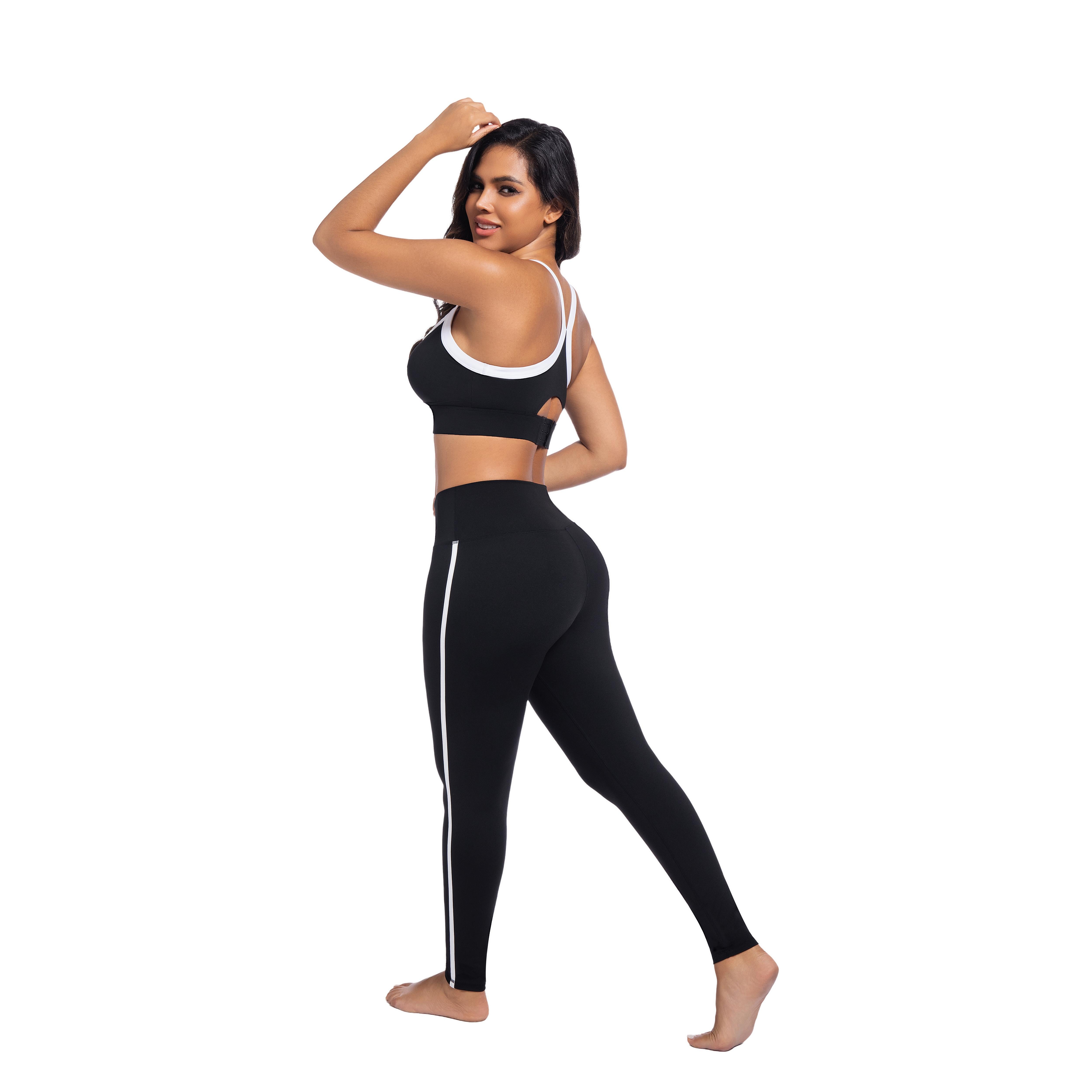 High-Waisted Tummy Control Leggings with Side Pockets – Shaping & Training Pants for Yoga, Outdoor Workouts, and Summer Activewear