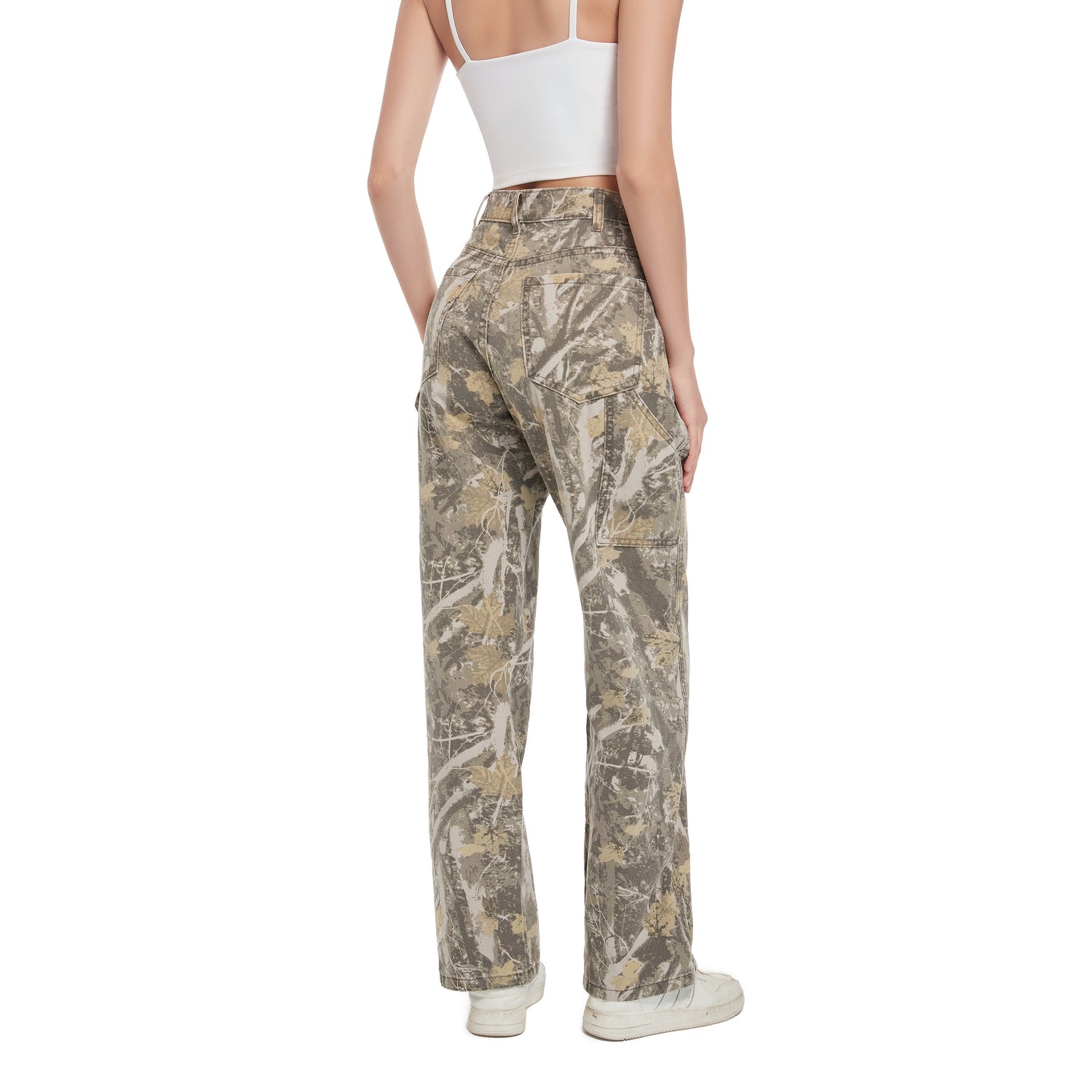 OUTDOOR Classic Bestselling Forest Camouflage Outdoor Cargo Jeans Pants