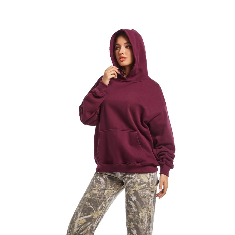 Unisex Hoodies – Soft, Warm Long Sleeve Pullover Sweatshirts, Loose Fit Minimalist Tops for Sports & Casual Wear