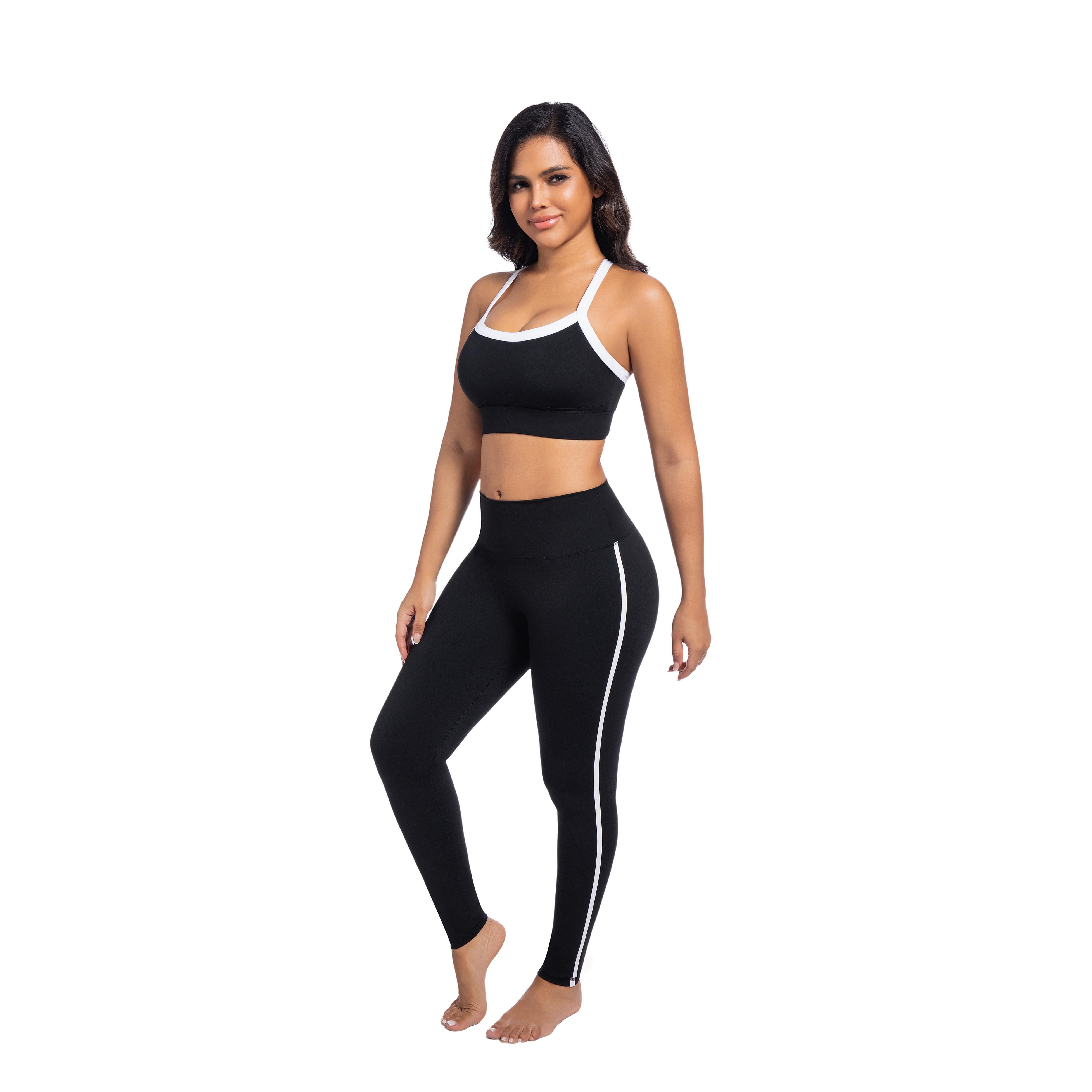 High-Waisted Tummy Control Leggings with Side Pockets – Shaping & Training Pants for Yoga, Outdoor Workouts, and Summer Activewear