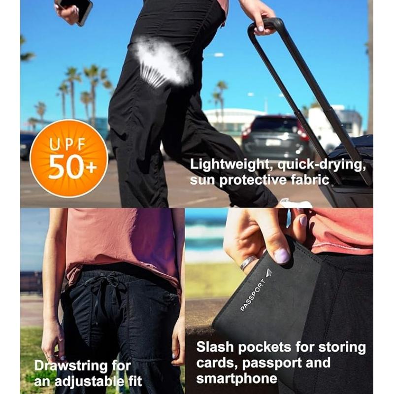 Lightweight Quick-Drying Side Ruched Slim Fit Comfort Sports Pants